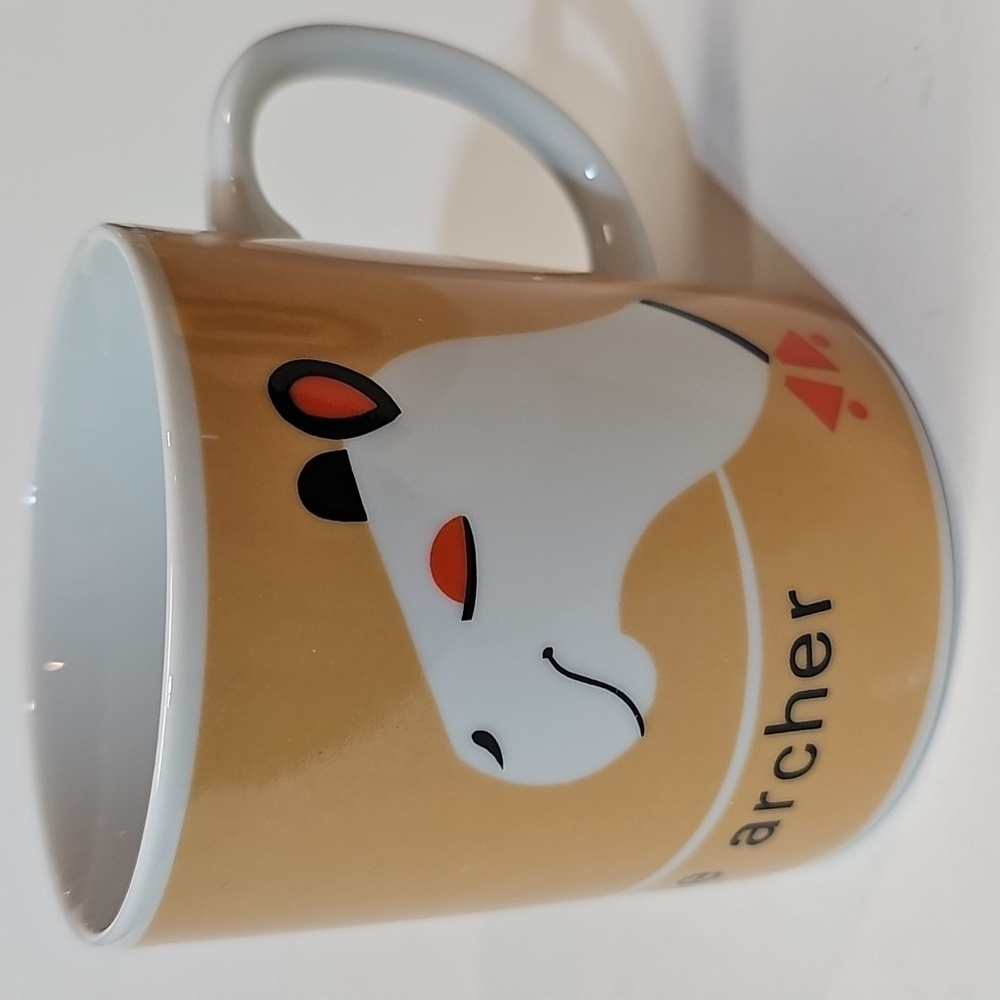 Vintage George-GOOD Japan Sagittarius The Archer Zodiac Birthday Coffee Tea Mug